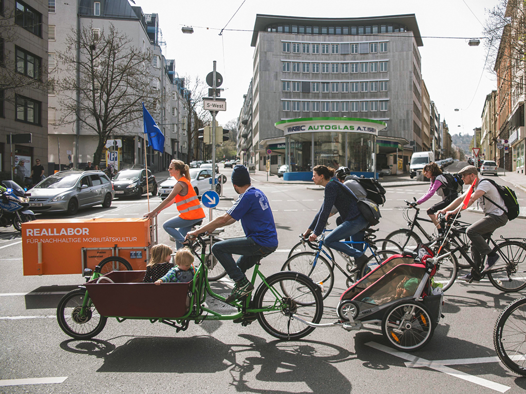 STUTTGARTNACHT mit Lastenrad und Bürger-Rikscha