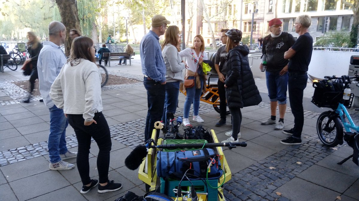 SWR Beitrag über die Critical Mass live vom Minifant