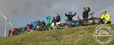 Die Schokofahrt-Lastenrad-Karawane
