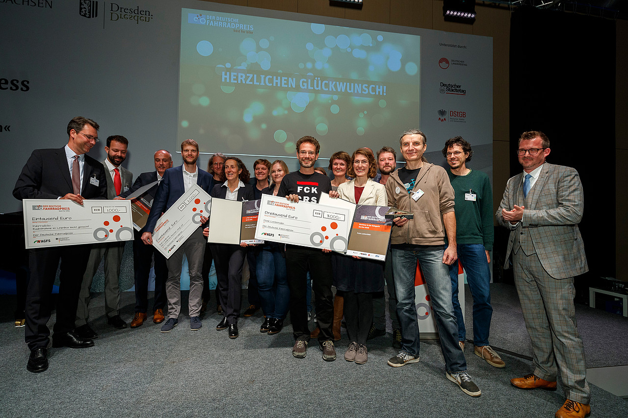 1. Platz beim Deutschen Fahrradpreis