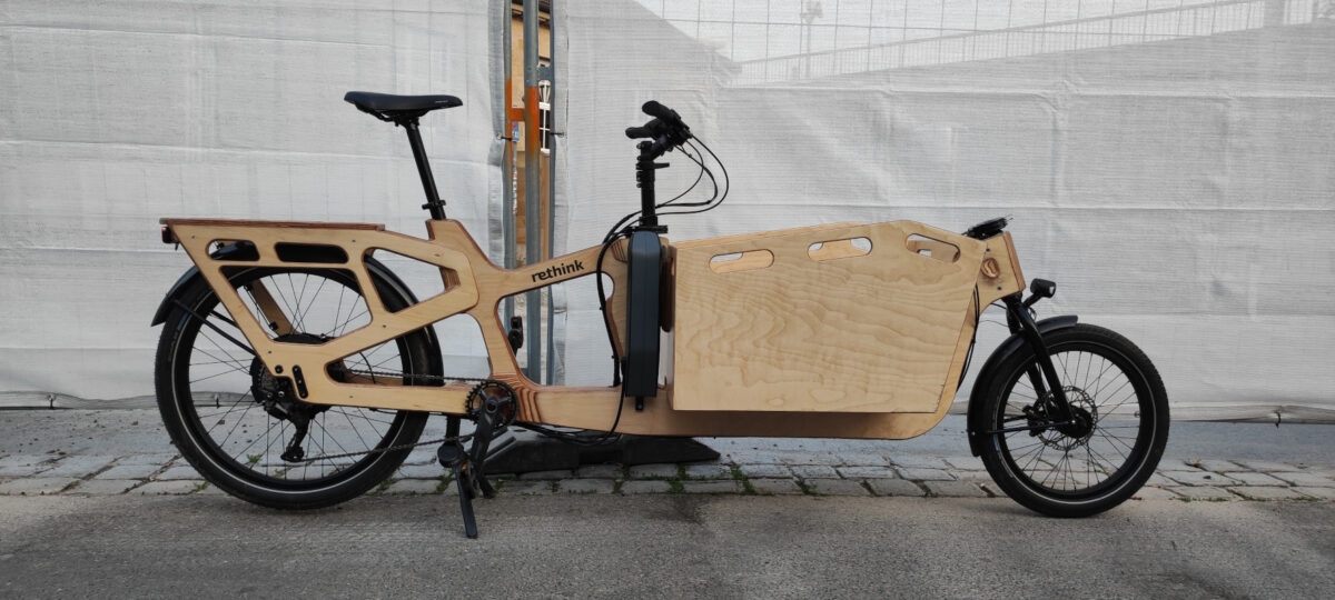 Trucktruck Holzlastenrad