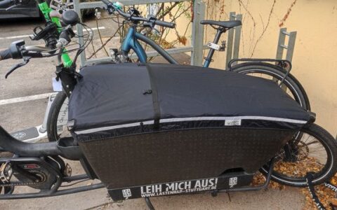 Abdeckung Lastenrad